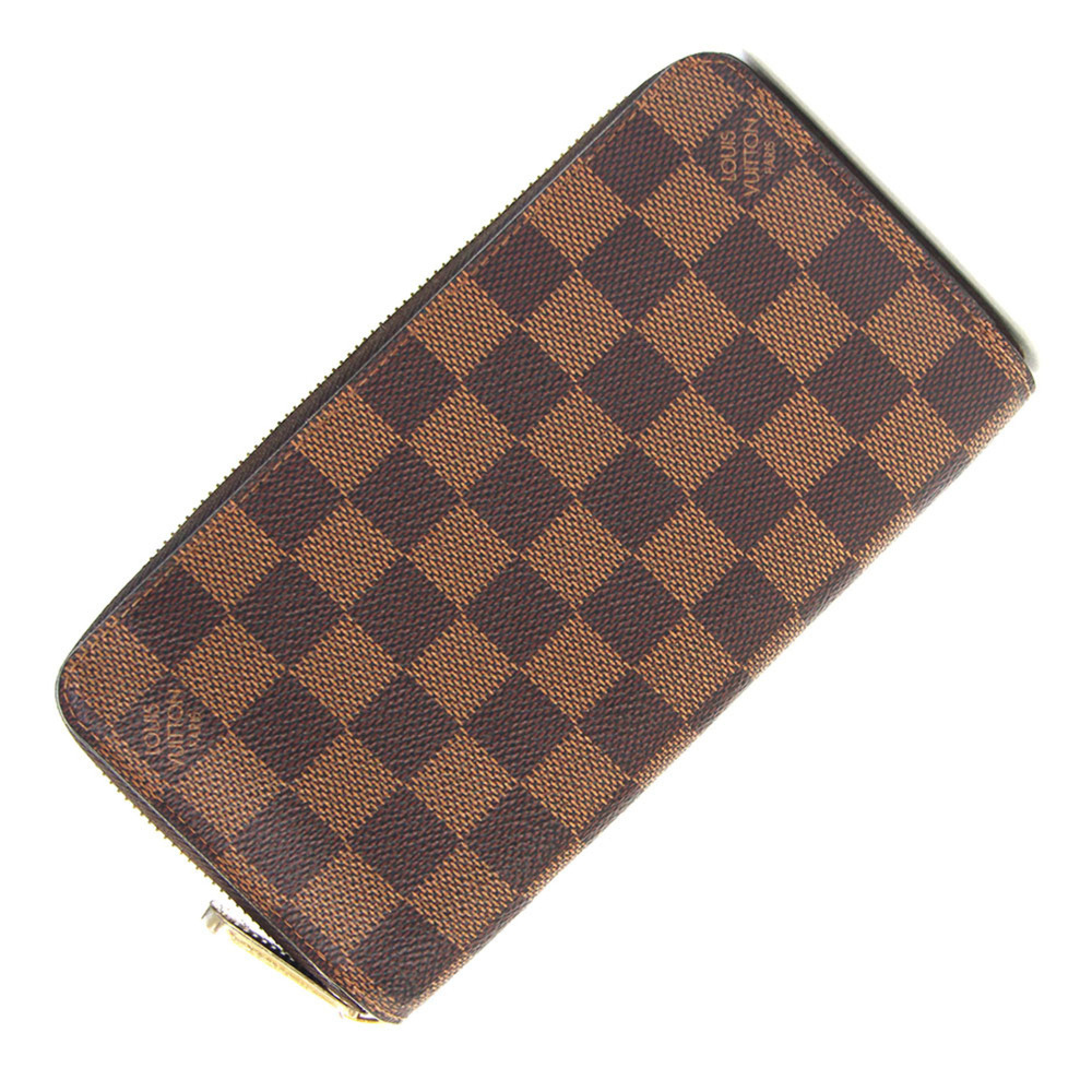 Louis Vuitton Damier Zippy Wallet N41661 Round Zip Long for Women and Men LOU...
